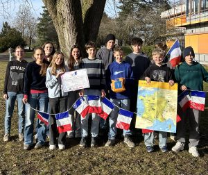 Großer Erfolg beim Internetteamwettbewerb Französisch