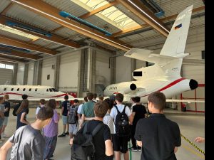 Besuch Adolf-Würth-Airport